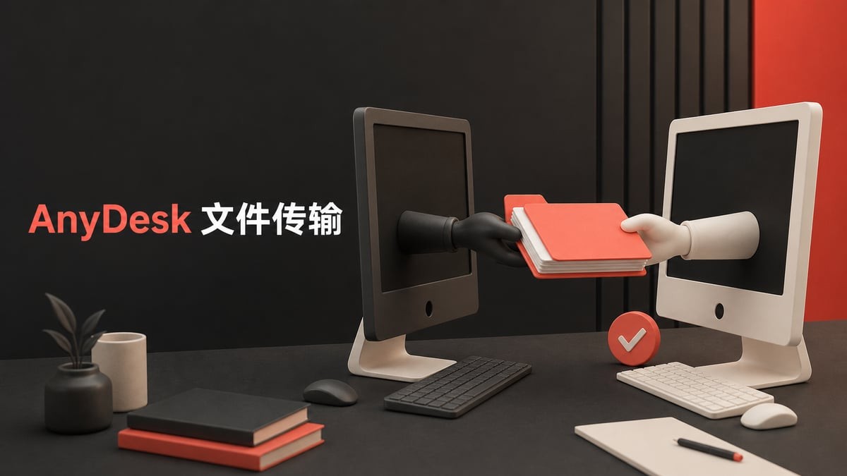 AnyDesk 文件传输与剪贴板使用指南：方向核对、结果校验和异常处理